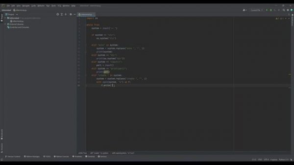 python терминал №2