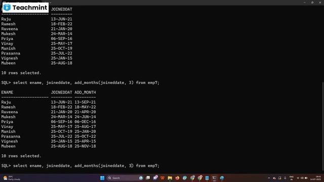 Oracle Functions in SQL Part -2 смотреть онлайн