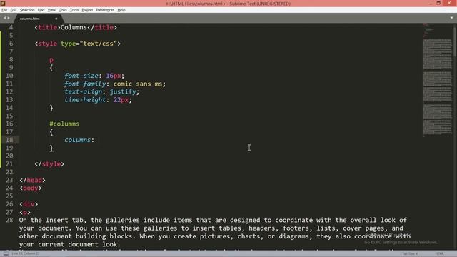 Making Columns in Our Webpage | Learn HTML and CSS | Mohit Tutorials смотреть онлайн