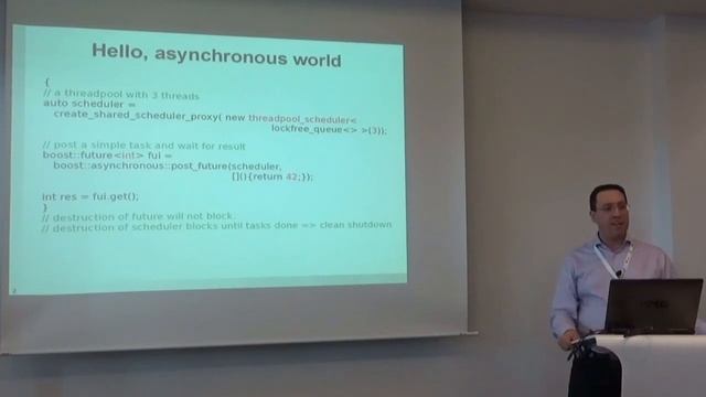 the asynchronous library - Christophe Henry @ Meeting C++ 2014 смотреть онлайн