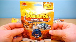 МЕДВЕДЬ, ХОМЯК, КАПИБАРА ИЛИ БОБР? МАШИНКИ ЗВЕРИ Dominator SAVANA CAR