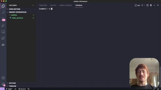 perl5 #2: Hello, world! one-liner terminal command смотреть онлайн