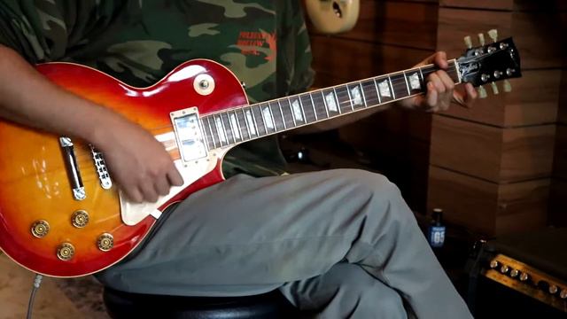 Review Gibson Les Paul Standard Cherry Burst 1996 By Fusionmusic смотреть онлайн