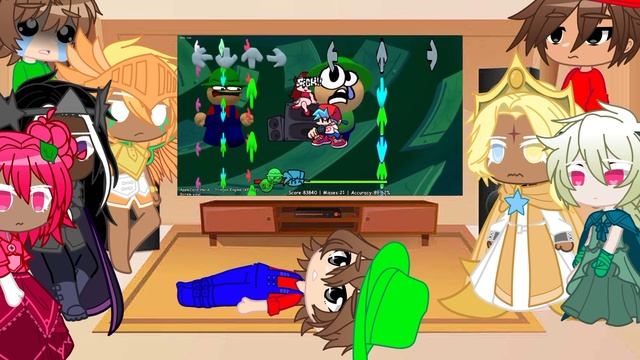 Ancient cookie react to Applecore || Cookie Run and Fnf || смотреть онлайн