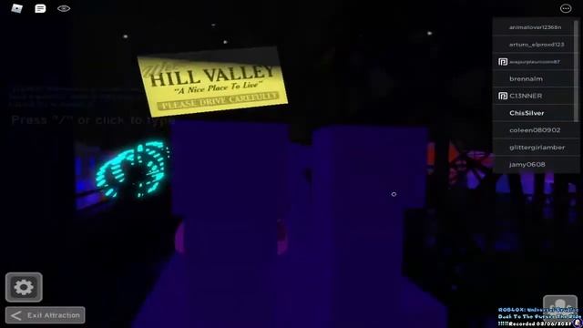 ROBLOX - Back To The Future: The Ride... experience смотреть онлайн
