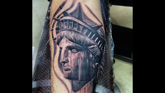 70 Statue Of Liberty Tattoos For Men смотреть онлайн