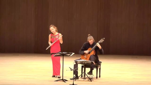 Piazzolla History of Tango for Flute and Guitar - #JasmineChoi #flute #flutist смотреть онлайн