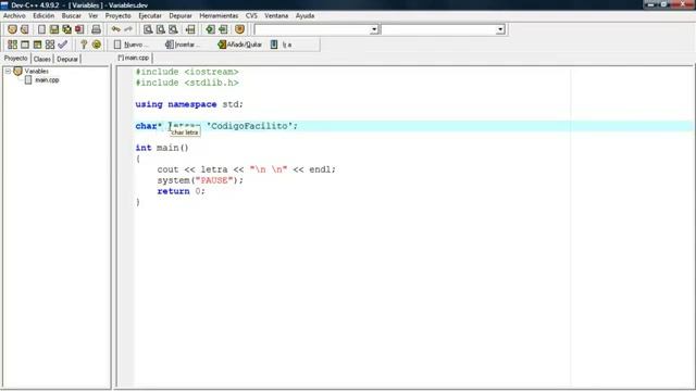 Tutorial C++ 3 Variables Bool y Char смотреть онлайн