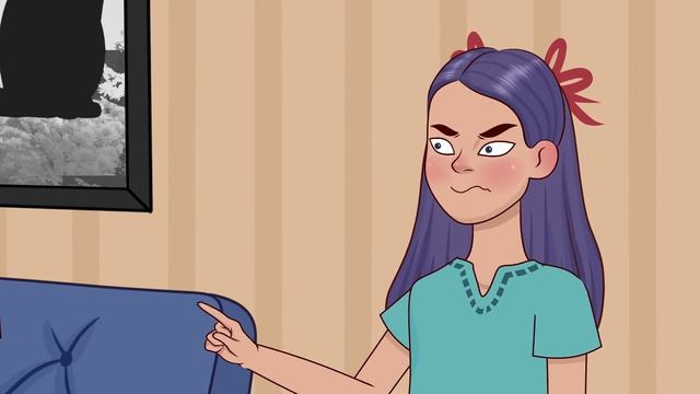 Я покрыла пирсингом все свое лицо | Анимированная история про сестер смотреть онлайн