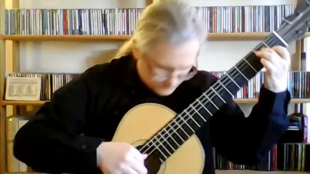 Ariette by Jacques Ibert - Eric J Roth, guitar смотреть онлайн