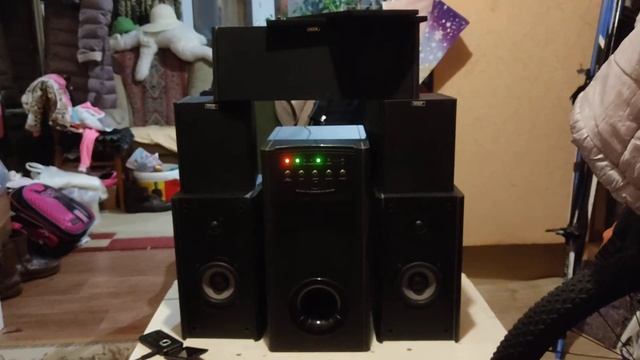 Акустика SVEN IHOO MT 5.1P Test 2 смотреть онлайн