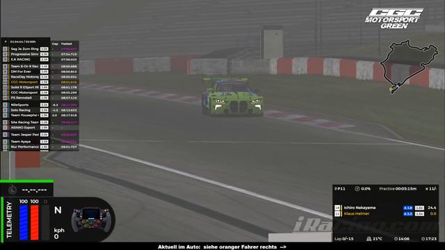 Training für NEC #9 - iRacing смотреть онлайн