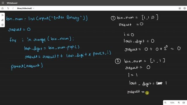 Python program to convert binary to decimal number смотреть онлайн