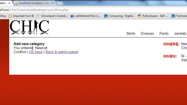 14. Adding a record to the database using a web form смотреть онлайн