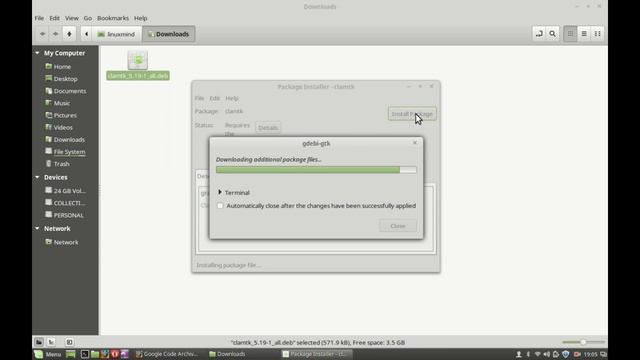 Install ClamTK (GUI for ClamAV Antivirus) in Linux Mint / Ubuntu смотреть онлайн