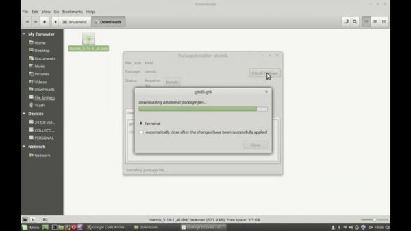 Install ClamTK (GUI for ClamAV Antivirus) in Linux Mint / Ubuntu
