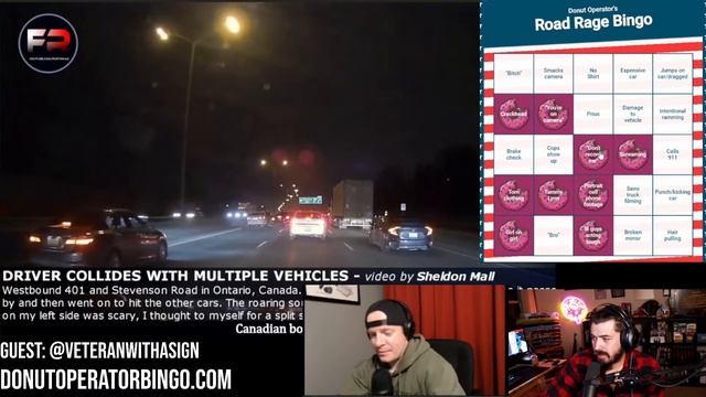 ROAD RAGE BINGO! COME PLAY!