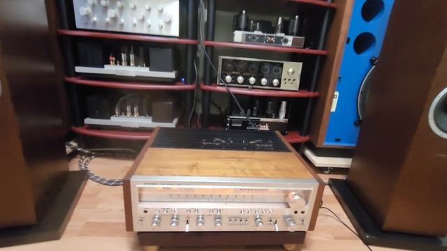 Pioneer SX-1050/ B&W CM9 Speakers Test смотреть онлайн