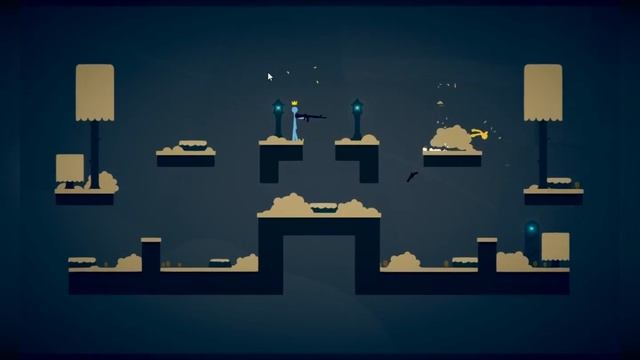Играю с другом в Stick Fight #1 смотреть онлайн