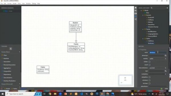 Forward & Reverse Engineering | Class Diagram | Java Code Generation | C++ Code Generation| StarUML