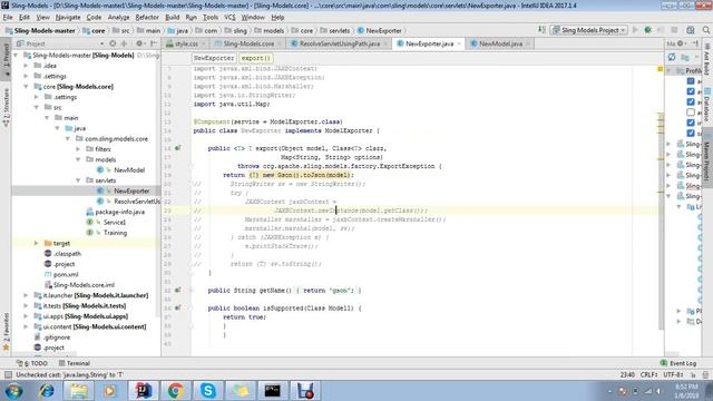 Custom Sling Model Exporters in AEM 6.3: JAXB and GSON смотреть онлайн