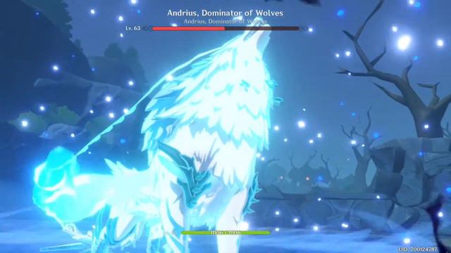Genshin Impact - (AR37) Ningguang SOLO — Wolf Boss смотреть онлайн