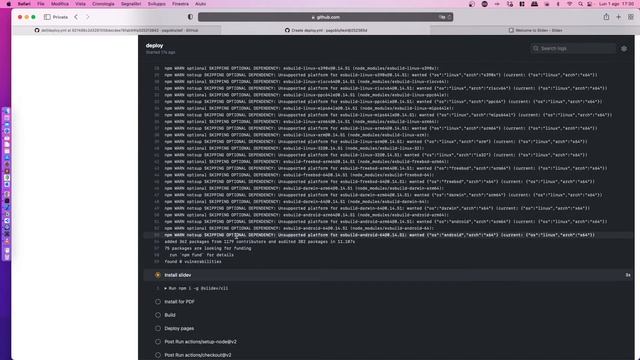 Slidev - Deploy on Github Pages смотреть онлайн