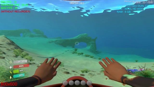 SUBNAUTICA | LOW END PC TEST | INTEL HD 4000 | 4 GB RAM | i3 | смотреть онлайн
