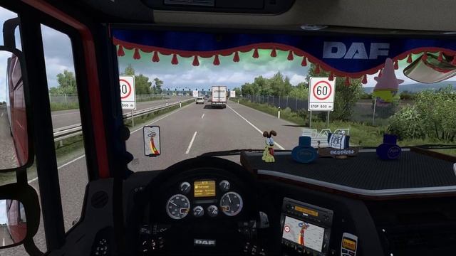 ETS2 1.41 - Euro Truck Simulator 2 - DAF XF 105 - Promods 2.56 - Brod (HR) to Klagenfurt (A) смотреть онлайн