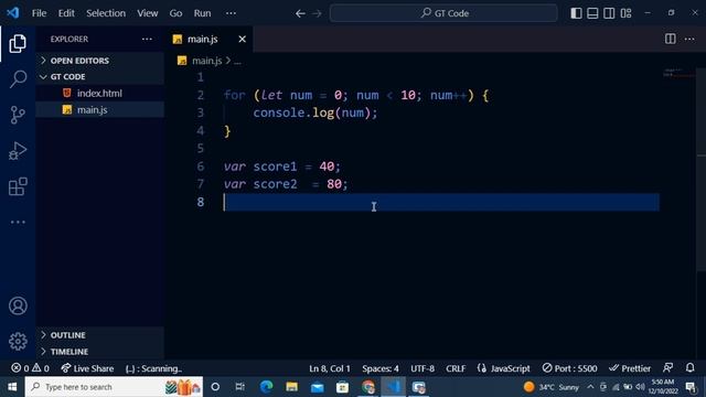 javascript scratch course for beginners смотреть онлайн