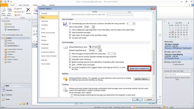 Outlook - Fixing Autocomplete in Outlook смотреть онлайн