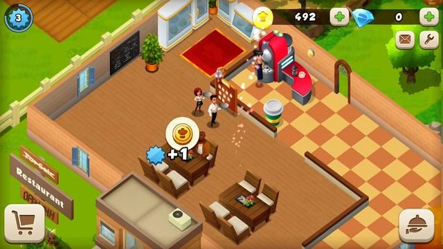 Tasty Town - The Cooking Gam‪e - Gameplay IOS & Android