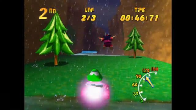 Wizpig's Purple Boost Challenge (Diddy Kong Racing) смотреть онлайн