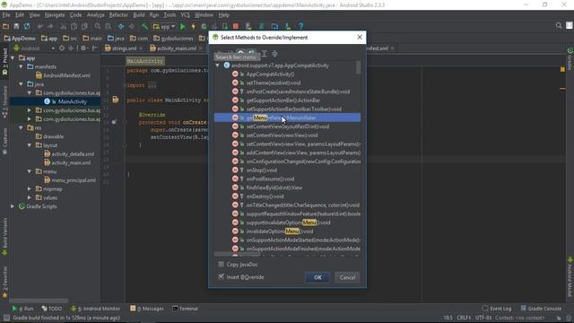 Aprende Android 13 - Creando un Menú a nuestra Actividad | Código Onclick смотреть онлайн