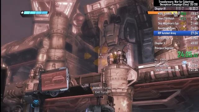 [WR] Transformers: War for Cybertron Decepticon Any% - 48:06 смотреть онлайн