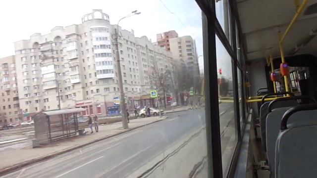 На 51 трамвае от Академической до Политехнической по СПб 11-**: ЛВС-86К 3077 по №51 (28.03.21) смотреть онлайн