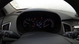 холодный запуск двигателя - хендэ крета