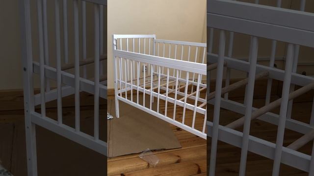 Инструкция по сборке детской кроватки на маятниковом механизме смотреть онлайн