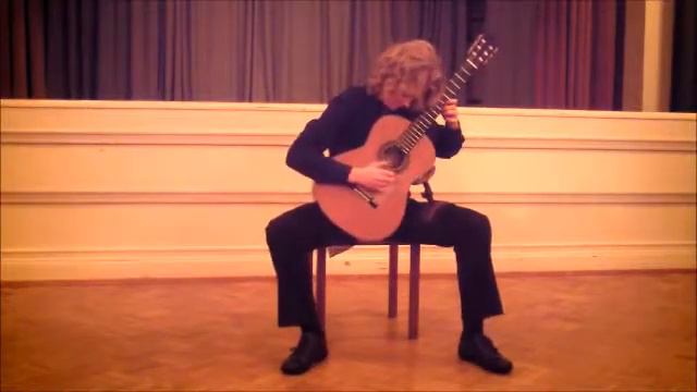 Julio Sagregas: Tremolo Etude, Kasperi Leponiemi, guitar смотреть онлайн