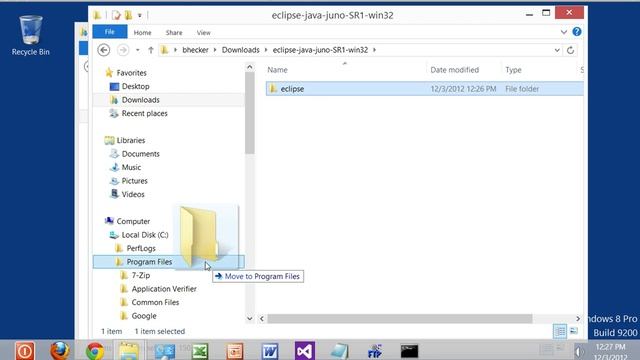 How to install Eclipse on Windows 8 смотреть онлайн