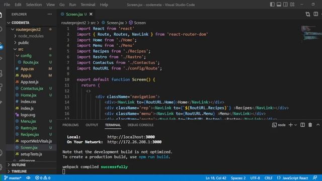 React Router NavLink To Add Links On the Website To Create Navigation | React Groww App Replica смотреть онлайн