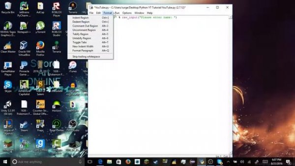 Python 2.7 Tutorial Ep. 1: Integers, Booleans, Strings, and Print!