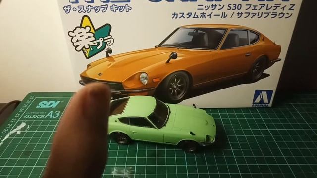 Nissan s30 Z the snapkit 1/32 scale model review and speed build смотреть онлайн