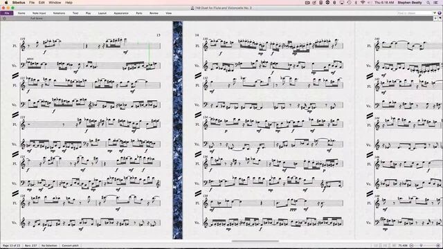 748 Duet for Flute and Violoncello No. 2 contemporary classical смотреть онлайн