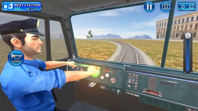 Indian train city driving SIM train games 2019 смотреть онлайн
