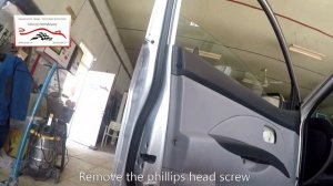 Kia Picanto 2004–2011  door panel removal