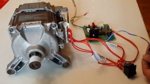 Как регулировать обороты двигателя от стиральной машины