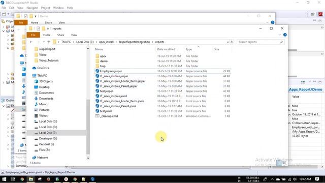 How to Pass Parameter in Jasper Report From Oracle apex смотреть онлайн