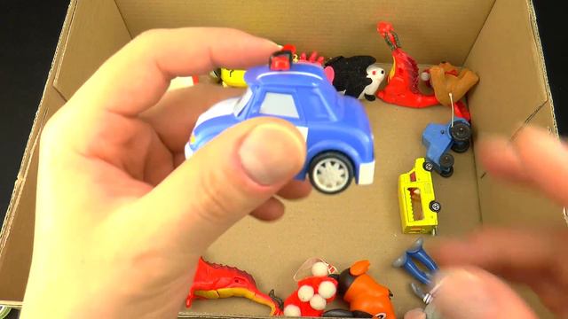 Box of Toys Paddington Pixar Toy FROZEN Hello Kitty Princess Robocar Poli Action Figures Toys BGT смотреть онлайн