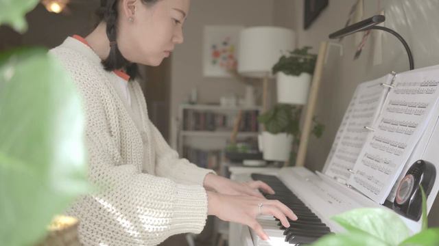 Piano Vlog | Relax Piano | comptine d'un autre été | Adult Piano Learner смотреть онлайн